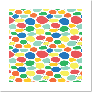 Colorful Dots  Scale Posters and Art